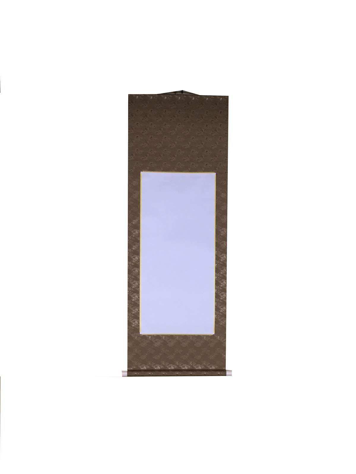 

Make a hanging scroll easily with an Hanging scroll round mounting iron! kit, half-size, (brown)