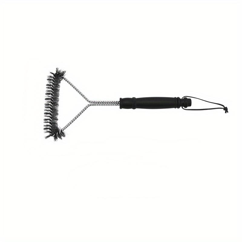 

1 шт. Щетка для барбекю Щетка из нержавеющей стали Щетка для поддона барбекю Стальная щетка Термостойкая щетка для барбекю Длинная ручка 12inch