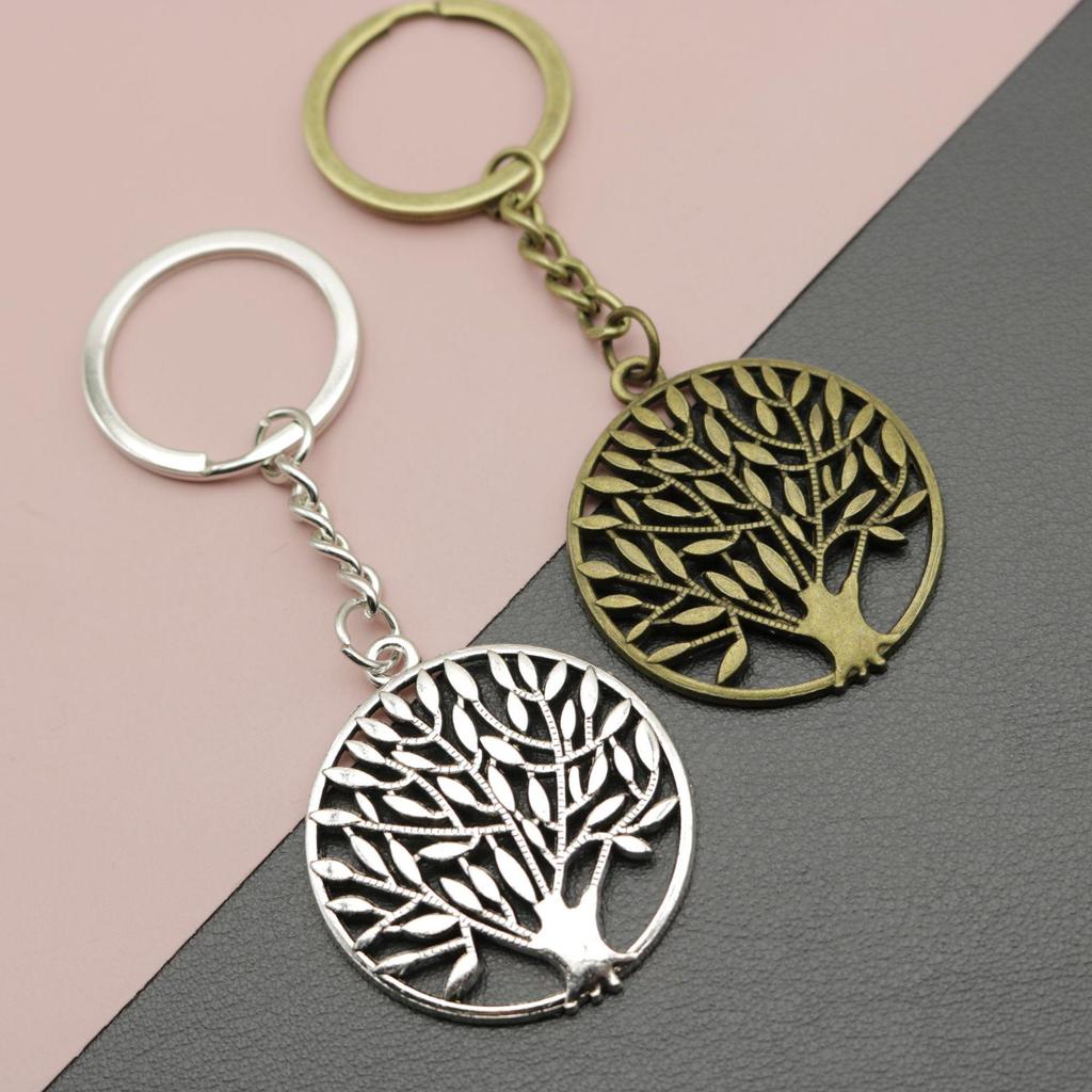 Tree of Life Keychain Pendant - Simple Design