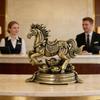 Brass Wealth Fortune Horse Figurine Good Luck Success Horse Ornament Small Horse Statue Decor Collectible Sculpture Ornament