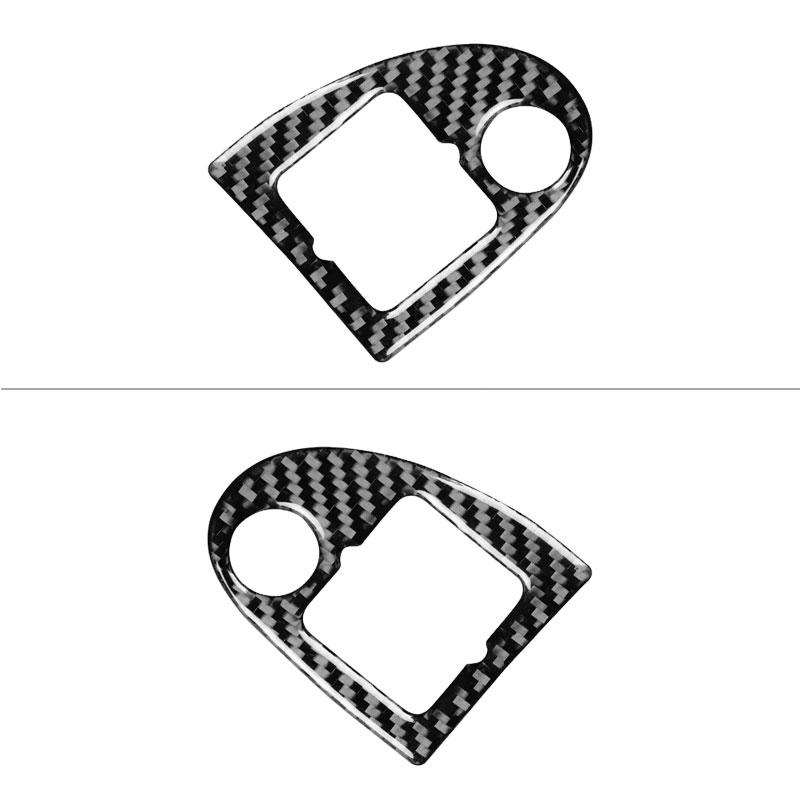 Pentru VW Golf 4 Jetta Bora MK4 R32 GTI 1999-2004 mașină spate portbagaj buton comutator capac cadru interior din fibră de carbon