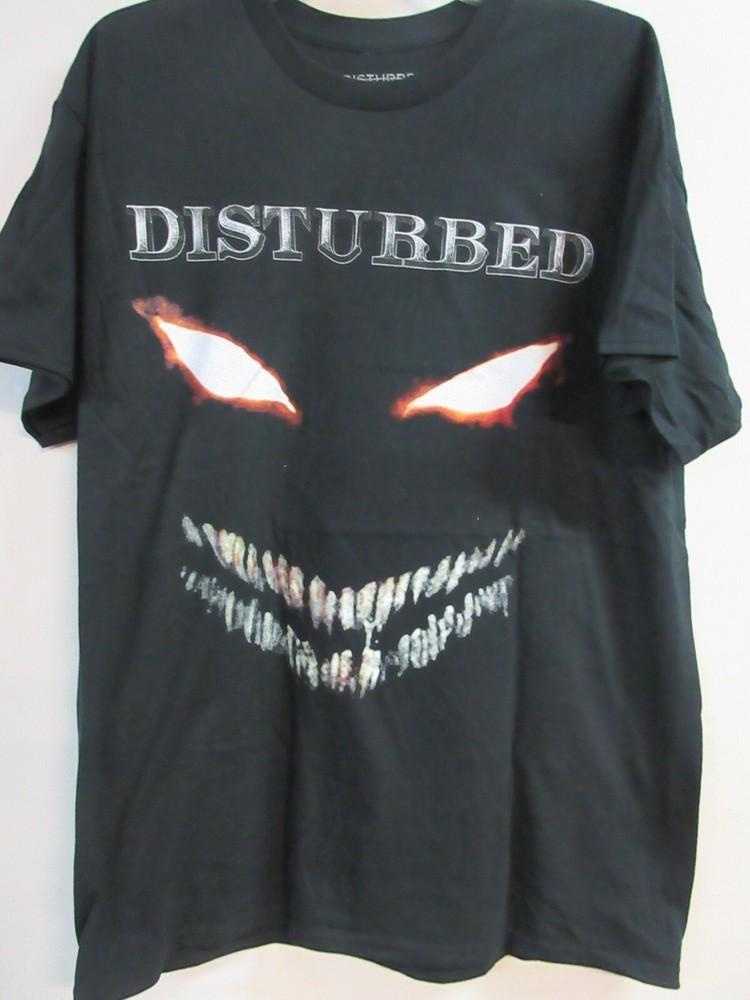 DISTURBED OFFICIAL MERCH 2023 SCARY FACE BAND CONCERT MUSIC  LARGE Unisex T-Shirt M