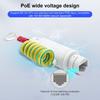 Gigabit PoE Networks  Arrester, RJ45 Gigabit Networking Surge Protector Outdoor Waterproof,Stable Connectivity