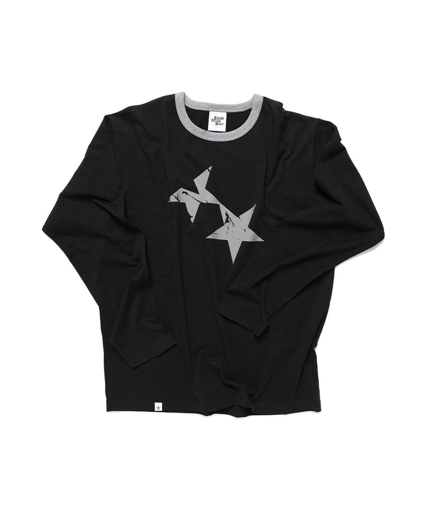 CAVISH Twin Star Ringer Ls Tee Black(Cv2Ffut577A)