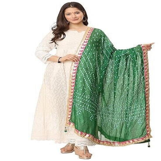 @ Indian Traditional Rajasthani Dupatta with Gota Patti Lace For Women P688 Zr-1949-60%Off