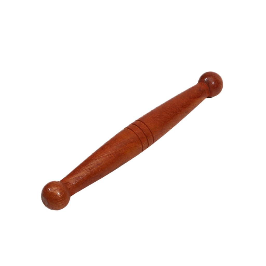 Natural Wooden Acupoint Stick Dial Club Meridian Pen Massage Stick Body Meridian Stress Relief Foot Sole Acupoint Massage Tools