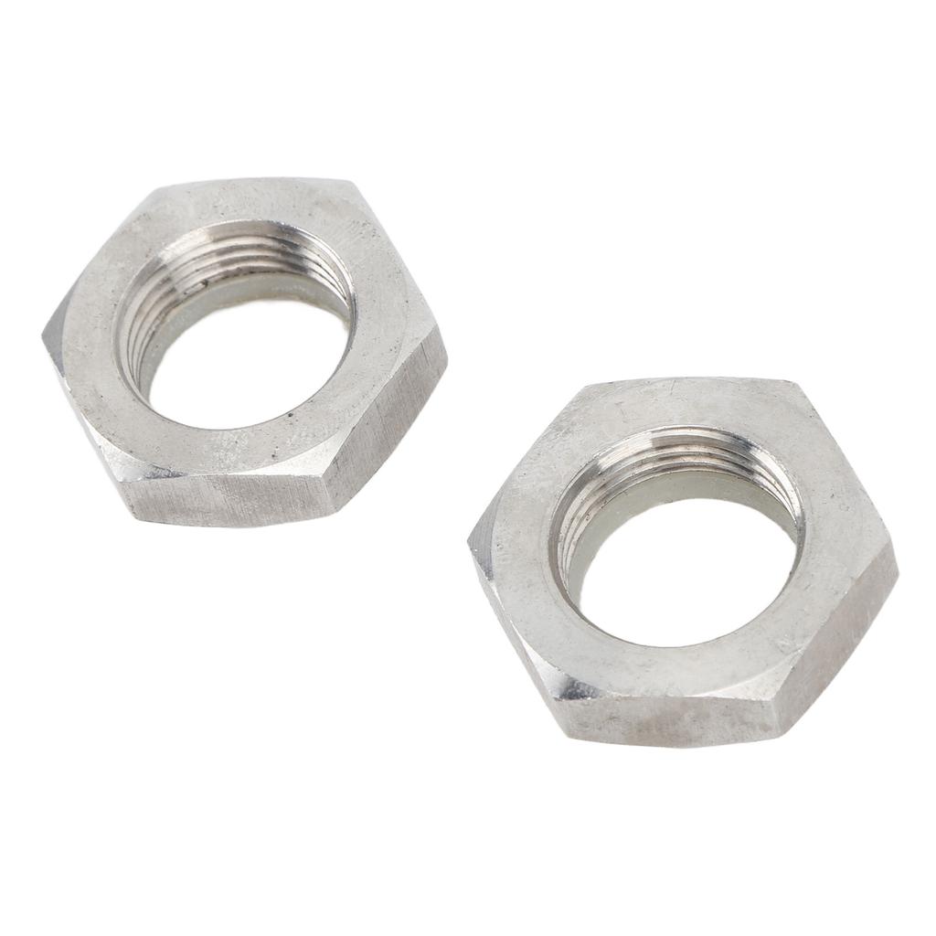 2PCS Outboard Self Locking Nut Motor Pinion Nut 90185 22043 for Outboard Motor 2 4T 9.9‑250HP for Parsun for Hidea