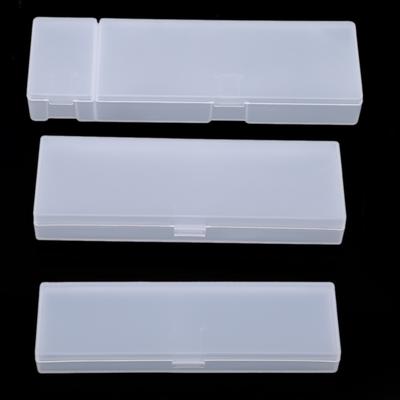 Translucent Extended Matte Pencil Box Storage Pen Bag Multi Functional Creative Simple Student Stationery Plastic Boxes Pen Box