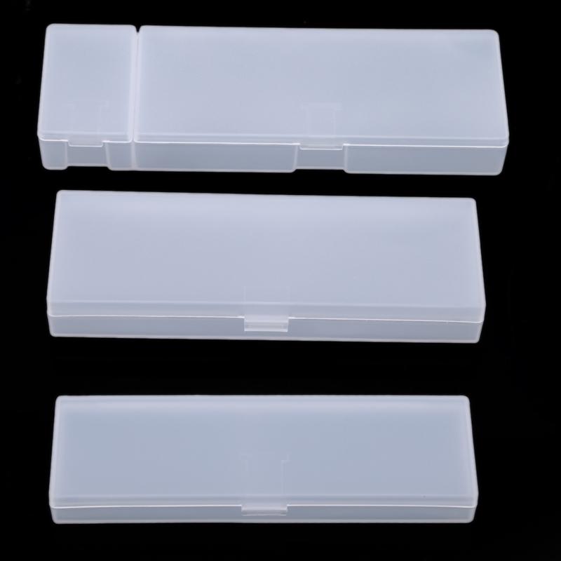 Translucent Extended Matte Pencil Box Storage Pen Bag Multi Functional Creative Simple Student Stationery Plastic Boxes Pen Box