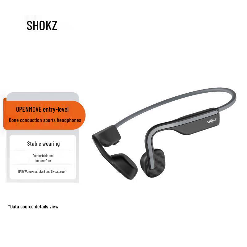 Shokz OpenMove S661 Bone Conduction Sports Headphones
