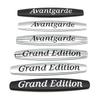 10x1.7CM Auto Seiten Metall Aufkleber Heck für Mercedes Benz Avantgarde Grand Edition Emblem W211 W212 W213 W205 GLA GLK GL GLC GLE