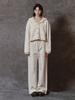 MEENDERI Round Pocket Jogger Pants - Cream