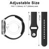 Cinturino in Silicone da 18mm 20mm 22mm Per Garmin Forerunner 55 165 645 965 255/265 245 Music Sportivo Braccialetto Garmin Forerunner 265S Cinturino