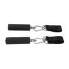 1Pair Pull Up Handle Cable Handle TPR Rubber Coated Grip Anti Slip Straight Gym Equipment