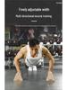 Exclusive Wooden Push-up Stands: Men's Auxiliary Training Equipment for Solid Wood Street Workouts, Russian Style Dip Bar.