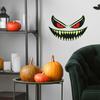 Halloween Demon Creepy Smiling Face Bedroom Living Room Wall Decoration with Glow-in-the-dark Stickers