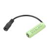 0V NonConductive 2a Battery Eliminators LR6 2a Dummy Battery Setups Shell With 5.5x2.5mm Input For Toy And Small Fan