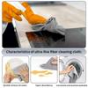 Tear-Off Cleaning Cloth Roll Durable Reusable Dish Towel For Kitchen Greaseproof And Quick Drying Microfiber Hand-Tear Rags