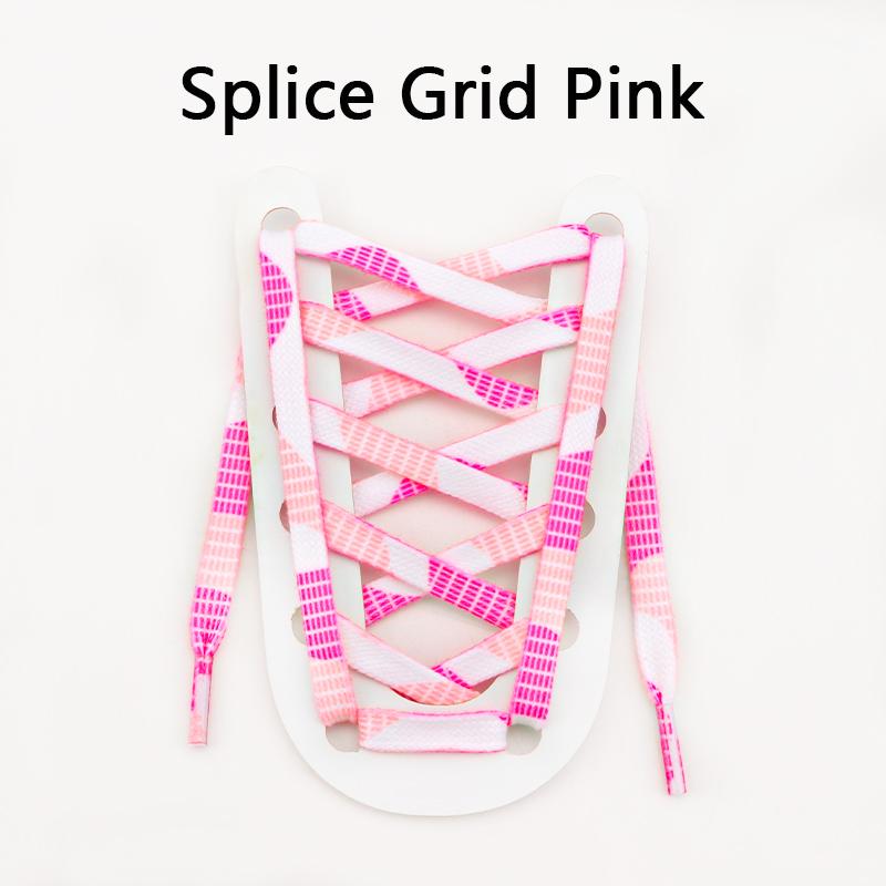 Lacci piatti per sneakers Tie-dye arcobaleno Lacci per scarpe personalizzati Lacci per scarpe da ginnastica Lacci per scarpe sportive Scarpe in tela AF1 Lacci per scarpe