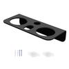 Coffee Press Stand Acrylic Space Saving Wall Mount Storage Rack Coffee Press Organizer Stand for Office Home Kitchen Cafe Bar