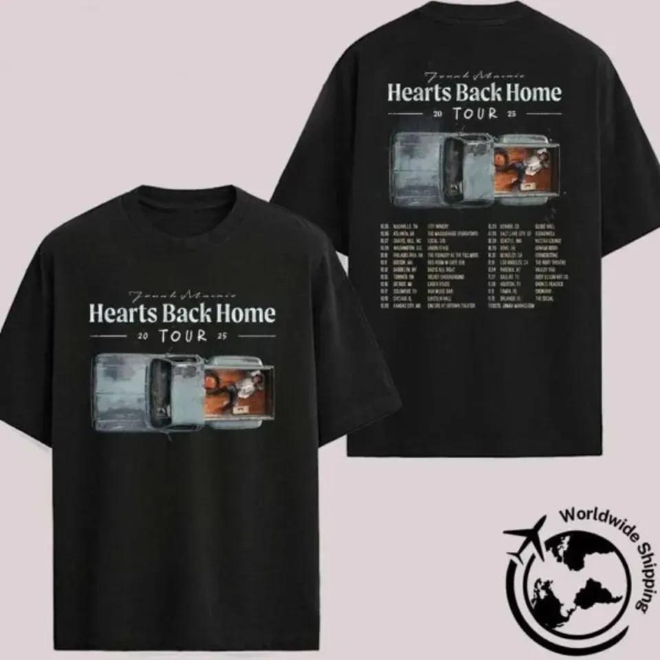Jonah Marais Hearts Back Home 2025 Tour Dates Concert Unisex Unisex T-Shirt S