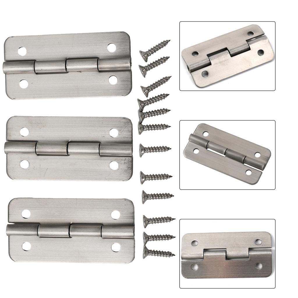 Home Garden Hinges 3PCS 304 Stainless Steel Cooler Cooler Parts For Igloo Garden Tools Replacements 25-165 Quarts