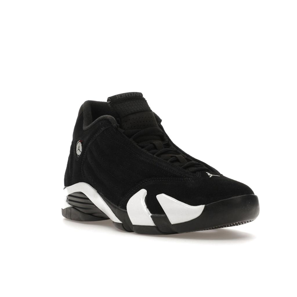Air Jordan 14 Retro Black White Men Sneakers University-Red 487471-016