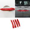 Car Door Handle Covers Sticker For Mini Cooper S JCW For R55 Clubman 4 Doors 2007-2014 Handle Protection Shell Auto Accessories