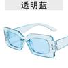 Men Vintage Rectangle Frame Sunglasses Fashion Retro Sun Glasses Luxury Brand Design UV400 Shades Eyewear Women Goggles