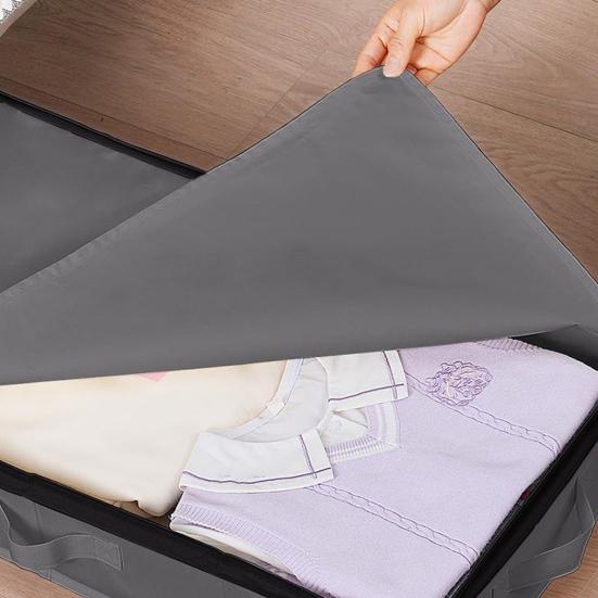 Aufbewahrungsbox unter dem Bett mit Rädern Faltbare Aufbewahrungsbox unter dem Bett Mit Reißverschluss Platzsparend Rollender Organizer