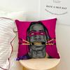 Luxury T-Travis S-Scott Cushion Cover Room Home Sofa Living Office Coffee Shop Car Printing Decoration Nordic Simplicity Cover