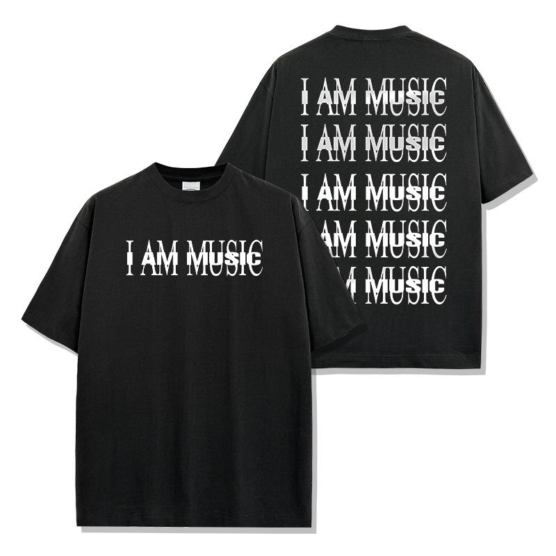 

Худи с принтом Playboi Carti и комплект из выстиранной футболки Large