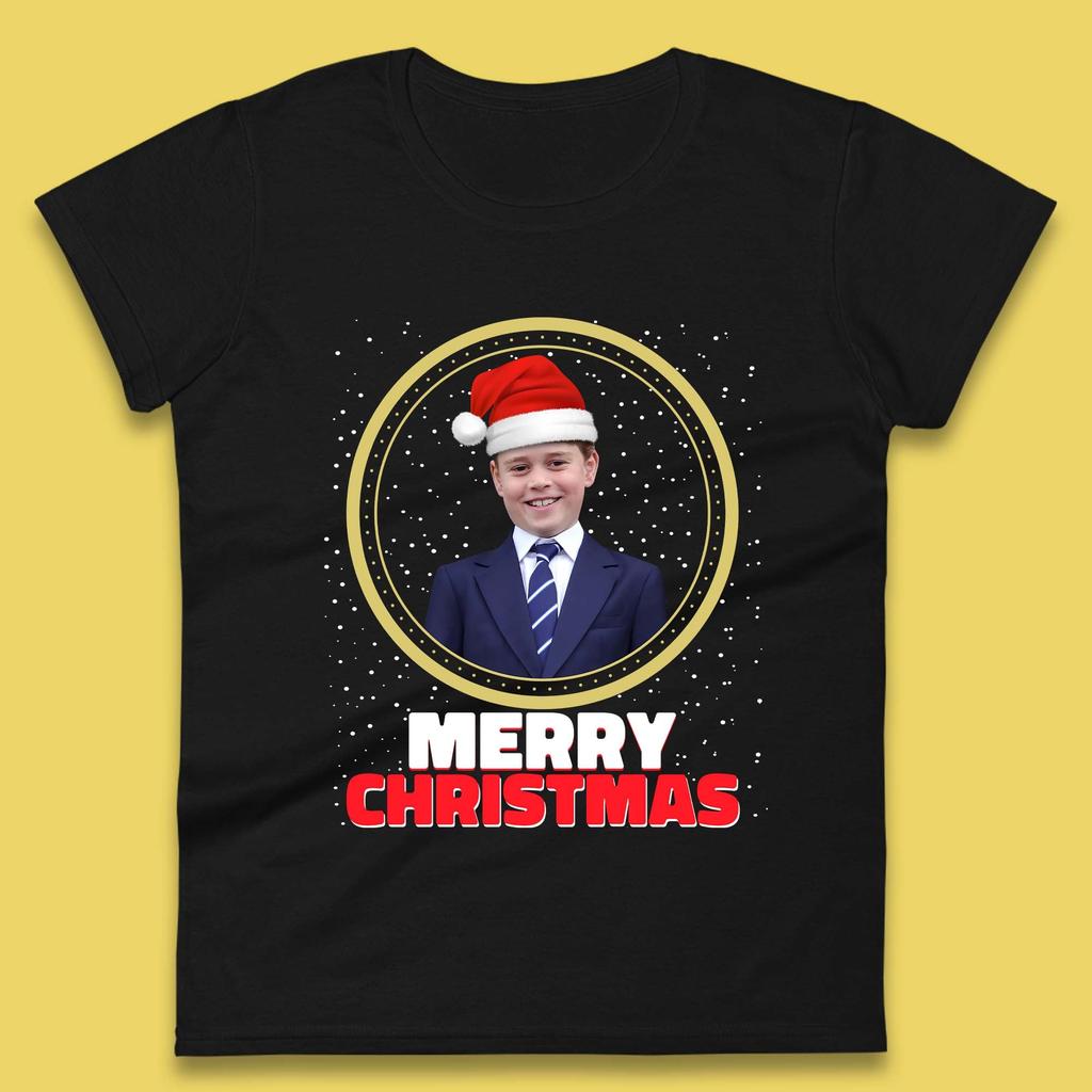 Prince George Christmas Womens T-Shirt Mens Tops Tees Unisex