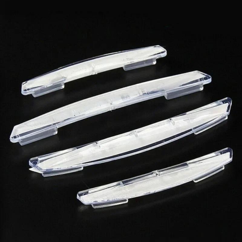 4 stuks/set Auto Anti-botsingsstrip Auto Deur Zijde Anti-botsing Decoratieve Beschermplaat Krasbestendig Auto Accessoires Decoratie