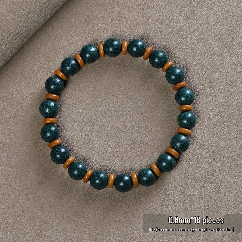 Ancient Method Five Elements Fragrance Bead Bracelet: Handmade DIY Cultural Play with Chinese Medicine and Buddhist Beads.