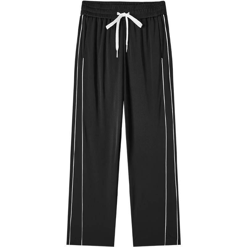 EICHITOO Women s Summer High-Waist Wide-Leg Pants S