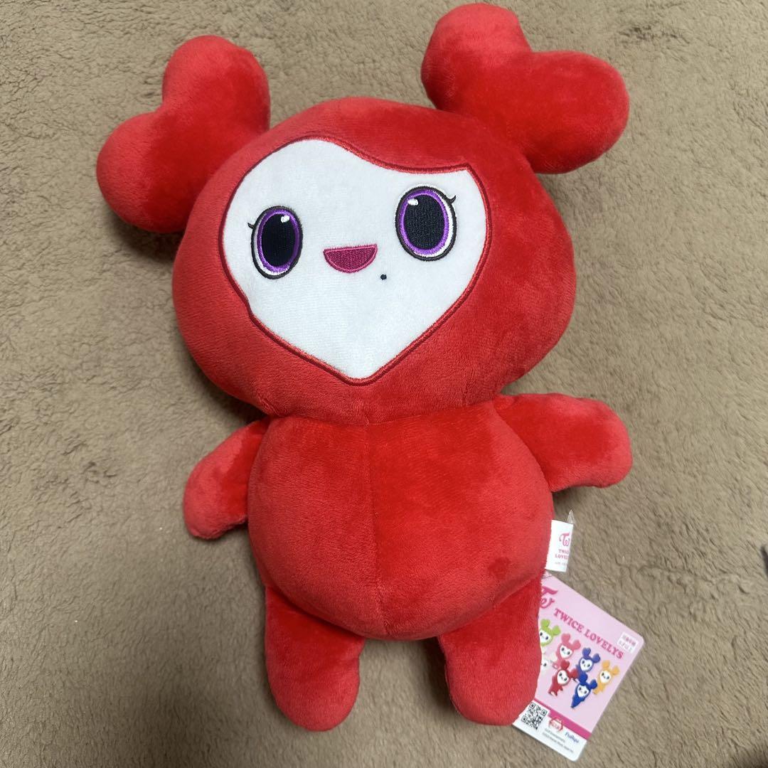 

[USED] GiGO Exclusive TWICE LOVERYS Plush Backpack Chan Blee