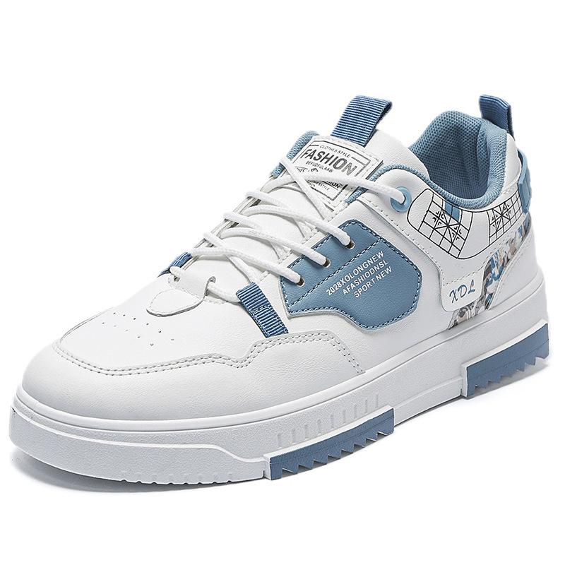 Breathable Little White Shoes Men'S Trendy Platform Sports Shoes Casual Board Shoes Trendy Shoes