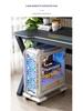 Universal Portable Computer Host Stand with Wheels, Moisture-Proof Elevated Design for Home or Office