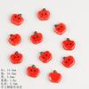 Ceramic Loose Beads Chinese Red Beads Handmade DIY Necklace Loose Beads Accessories
