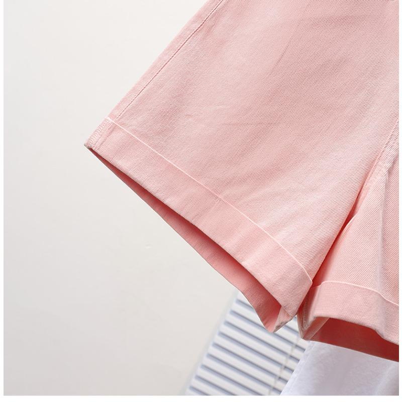 DIMANAF Plus Size Femei Pantaloni scurți Pantaloni de vară Lejer Blugi scurți Basic Talie înaltă Solid Harem Pantaloni talie elastică