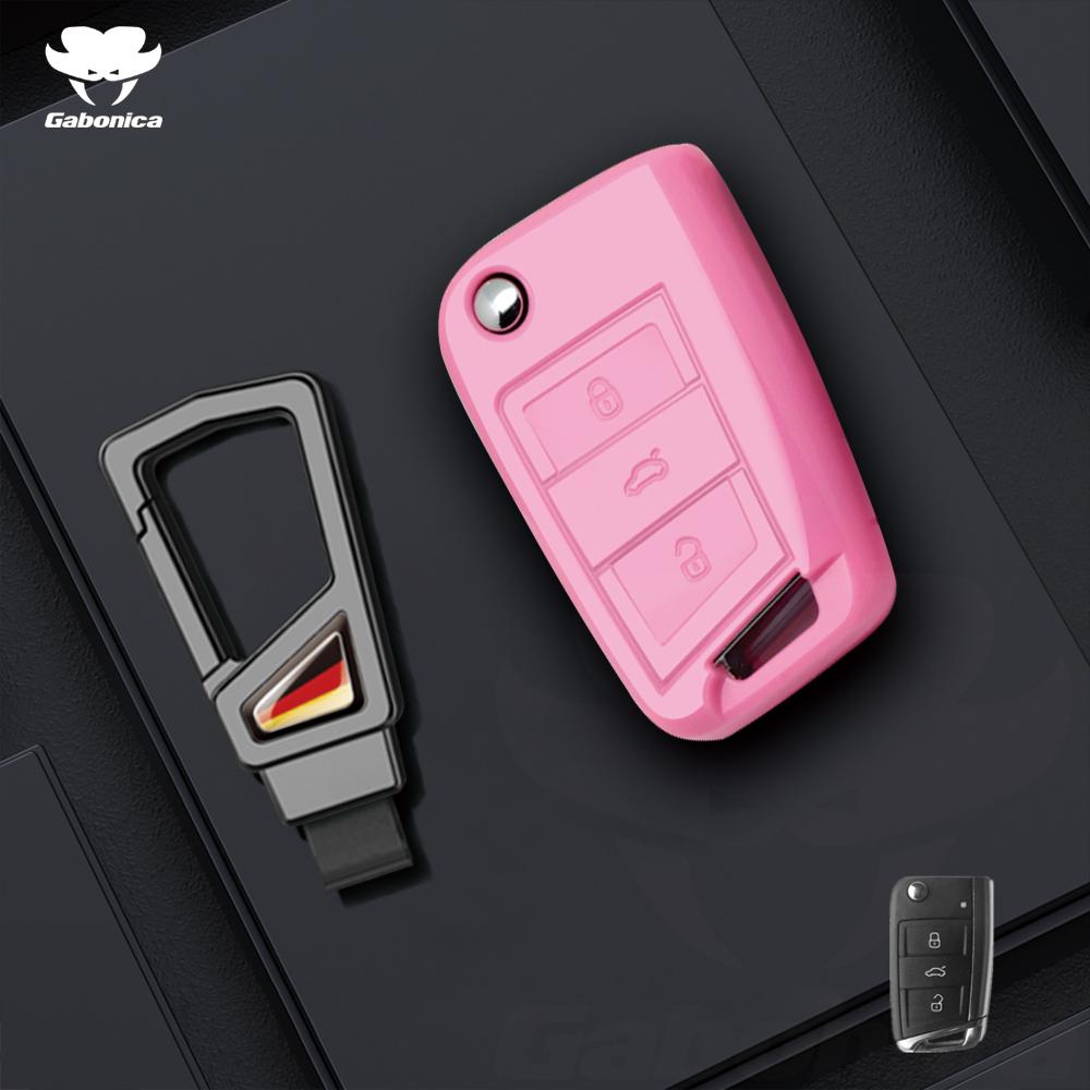 For Vw Volkswagen Polo Golf 4 5 6 7 T5 Mk7 Tiguan Passat B6 B5 Skoda Octavia A5 A7 Seat Leon Fr 2 Ibiza Ateca Car Key Case Cove
