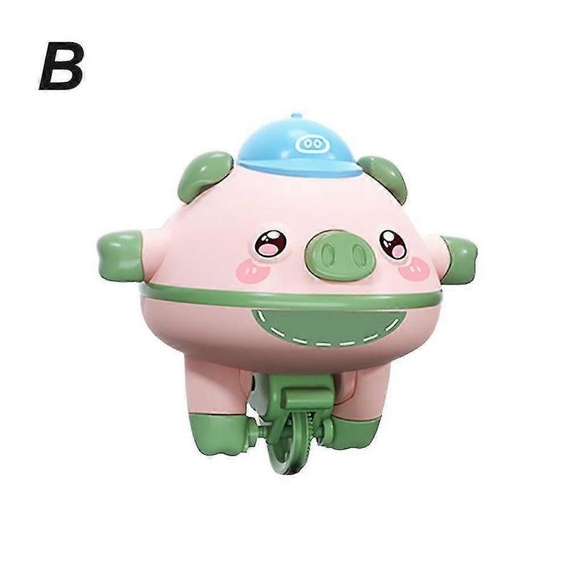 Novelty Tightrope Walking Tumbler Unicycle Toy, Balance Pig Piglet