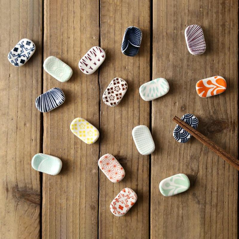 Chopstick Rest Holder Spoon Fork Ceramic Pen Stand Tableware Home Kitchen Decor Chopstick Rest Holder Spoon Fork Ceramic Pen Stand Tableware Home Kitchen Decor