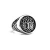 European and American Retro Stainless Steel Men's Ring Glossy Viking Tree of Life Ring