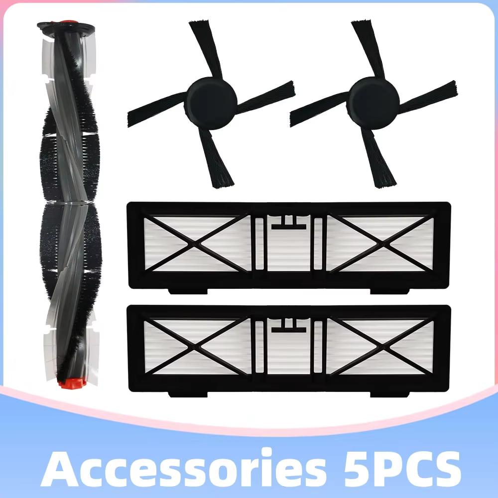 Compatible For Neato Botvac and D Series D7 D8 D9 D10 / D75 / D80 / D85 / D3 / D4 / D5 / D6 Accessories Main Brush Hepa Filter