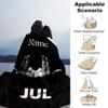 Customiz Name Personality Jul rapper Blanket Soft &Warm Sofa Office Bed Travel Lunch Break Blanket, Gift Suitable All Seasons