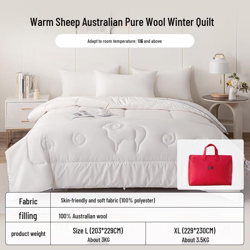 Dohia Meimiankang Australian Wool Winter Duvet