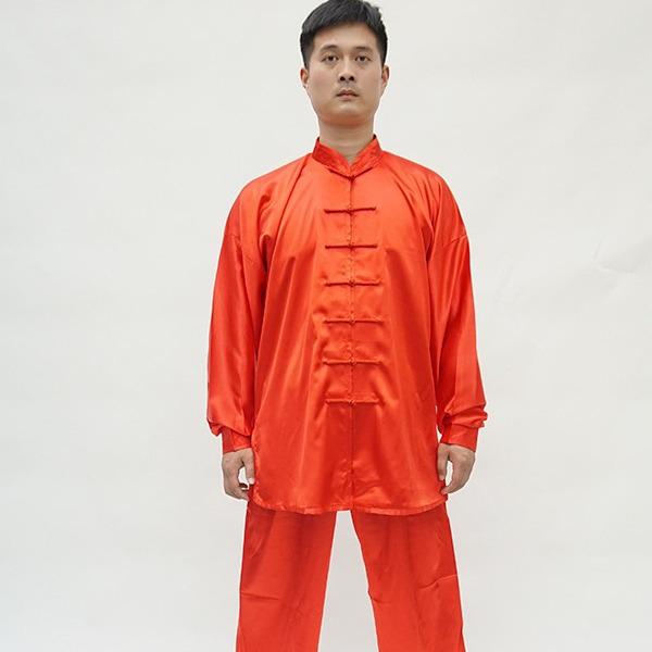 Your Highness Silk Imitation Tai Chi Suit: Mulan-Inspired Practice & Performance Wear