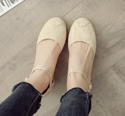 Heeled Sandals Women Wedges Espadrilles Summer Shoes Ladies Comfort Casual Closed Toe Sandal Pumps Heels Party Shoes Footwear